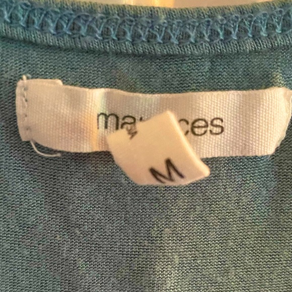 Mermaidcore Blue Lace Tank Top Vintage - Picture 2 of 4